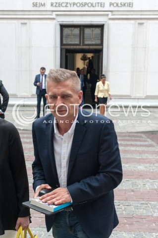 15.06.2018 WARSZAWA<br />POSIEDZENIE SEJMU<br />N/Z BARTOSZ ARLUKOWICZ<br /> 