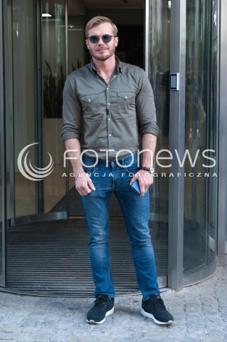  16.06.2018 WARSZAWA<br />
GWIAZDY PRZED STUDIEM DZIEN DOBRY TVN<br />
N/Z TOMASZ CIACHOROWSKI<br />
 