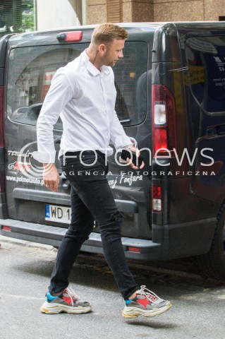  16.06.2018 WARSZAWA<br />
GWIAZDY PRZED STUDIEM DZIEN DOBRY TVN<br />
N/Z ARTUR BORUC<br />
 