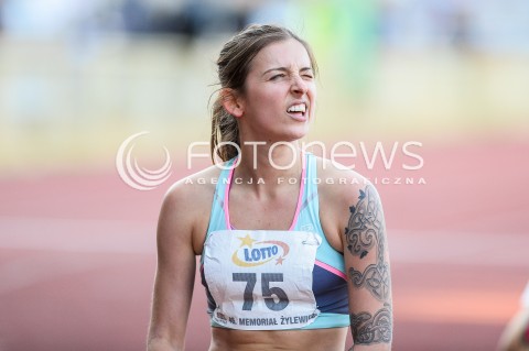 16.06.2018 GDANSK<br />LEKKOATLETYKA - 46. MEMORIAL ZYLEWICZA W GDANSKU<br />N/Z ALEKSANDRA POCHRANOWICZ PORTRET<br /> 