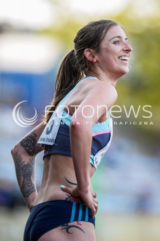  16.06.2018 GDANSK<br />LEKKOATLETYKA - 46. MEMORIAL ZYLEWICZA W GDANSKU<br />N/Z ALEKSANDRA POCHRANOWICZ SYLWETKA<br /> 