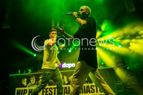  16.06.2018 GDYNIA<br />HIP HOP FESTIVAL 3MIASTO W GDYNI<br />N/Z QUEBONAFIDE JAKUB KUBA GRABOWSKI<br /> 