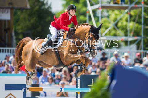  17.06.2018 SOPOT<br />CSIO LONGINES FEI JUMPING NATIONS CUP OF POLAND<br />INTERNATIONAL TEAM COMPETITION<br />N/Z JOANNE MEYER ZIMMERMANN (HORSE GOJA)<br /> 
