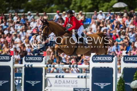  17.06.2018 SOPOT<br />CSIO LONGINES FEI JUMPING NATIONS CUP OF POLAND<br />INTERNATIONAL TEAM COMPETITION<br />N/Z JOANNE MEYER ZIMMERMANN (HORSE GOJA)<br /> 