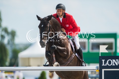  17.06.2018 SOPOT<br />CSIO LONGINES FEI JUMPING NATIONS CUP OF POLAND<br />INTERNATIONAL TEAM COMPETITION<br />N/Z JAROSLAW SKRZYCZYNSKI (HORSE CALEVO)<br /> 