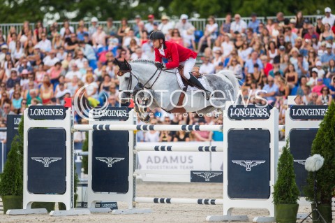  17.06.2018 SOPOT<br />CSIO LONGINES FEI JUMPING NATIONS CUP OF POLAND<br />INTERNATIONAL TEAM COMPETITION<br />N/Z JEROME GUERY (HORSE GARFIELD DE TIJI DES TEMPLIERS)<br /> 