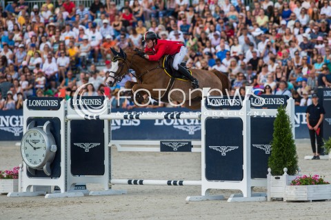  17.06.2018 SOPOT<br />CSIO LONGINES FEI JUMPING NATIONS CUP OF POLAND<br />INTERNATIONAL TEAM COMPETITION<br />N/Z MICHAEL CRISTOFOLETTI (HORSE BELONY)<br /> 