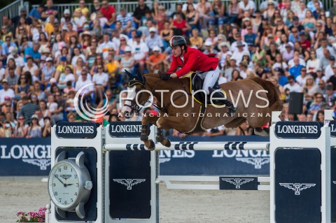  17.06.2018 SOPOT<br />CSIO LONGINES FEI JUMPING NATIONS CUP OF POLAND<br />INTERNATIONAL TEAM COMPETITION<br />N/Z MICHAEL CRISTOFOLETTI (HORSE BELONY)<br /> 
