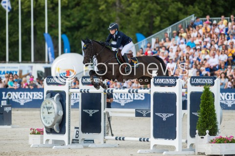 17.06.2018 SOPOT<br />CSIO LONGINES FEI JUMPING NATIONS CUP OF POLAND<br />INTERNATIONAL TEAM COMPETITION<br />N/Z EVELINA TOVEK (HORSE MILLS SHERIDAN)<br /> 