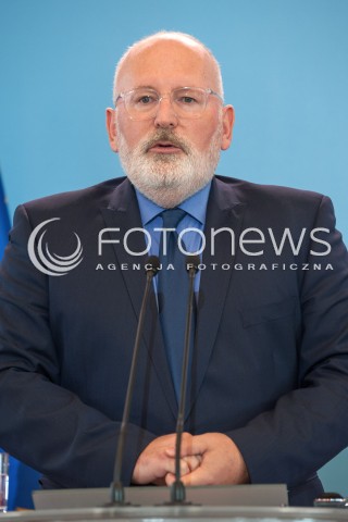  18.06.2018 WARSZAWA<br />SPOTKANIE MATEUSZA MORAWIECKIEGO Z FRANSEM TIMMERMANSEM W WARSZAWIE<br />N/Z FRANS TIMMERMANS<br /> 