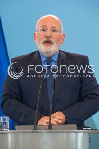  18.06.2018 WARSZAWA<br />SPOTKANIE MATEUSZA MORAWIECKIEGO Z FRANSEM TIMMERMANSEM W WARSZAWIE<br />N/Z FRANS TIMMERMANS<br /> 