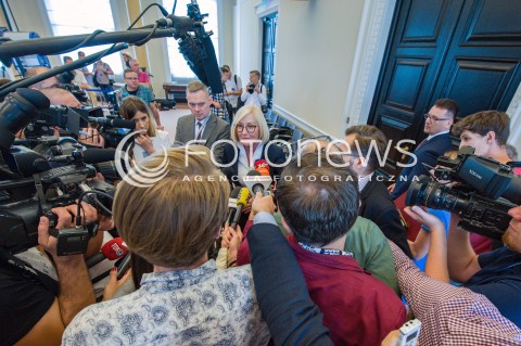  18.06.2018 WARSZAWA<br />SPOTKANIE MATEUSZA MORAWIECKIEGO Z FRANSEM TIMMERMANSEM W WARSZAWIE<br />N/Z JOANNA KOPCINSKA<br /> 