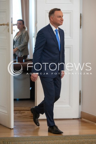  19.06.2018 WARSZAWA<br />POWOLANIE KAPITULY NAGRODY GOSPODARCZEJ PREZYDENTA RP<br />N/Z ANDRZEJ DUDA<br /> 