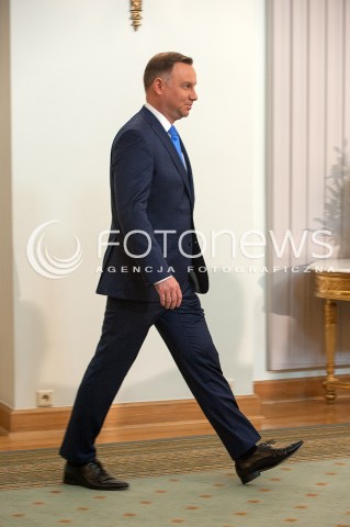  19.06.2018 WARSZAWA<br />POWOLANIE KAPITULY NAGRODY GOSPODARCZEJ PREZYDENTA RP<br />N/Z ANDRZEJ DUDA<br /> 