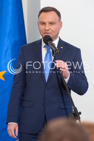  19.06.2018 WARSZAWA<br />POWOLANIE KAPITULY NAGRODY GOSPODARCZEJ PREZYDENTA RP<br />N/Z ANDRZEJ DUDA<br /> 