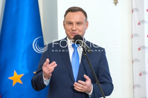  19.06.2018 WARSZAWA<br />POWOLANIE KAPITULY NAGRODY GOSPODARCZEJ PREZYDENTA RP<br />N/Z ANDRZEJ DUDA<br /> 