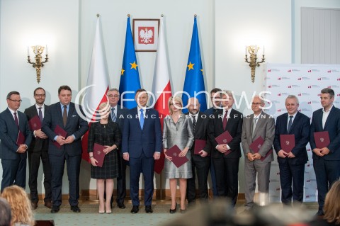  19.06.2018 WARSZAWA<br />POWOLANIE KAPITULY NAGRODY GOSPODARCZEJ PREZYDENTA RP<br />N/Z ANDRZEJ DUDA<br /> 