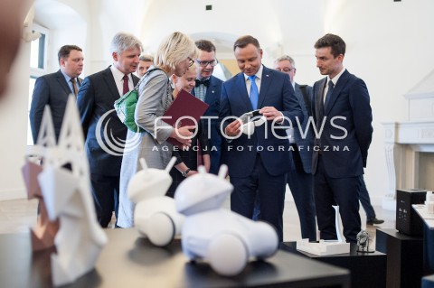  19.06.2018 WARSZAWA<br />POWOLANIE KAPITULY NAGRODY GOSPODARCZEJ PREZYDENTA RP<br />N/Z ANDRZEJ DUDA<br /> 