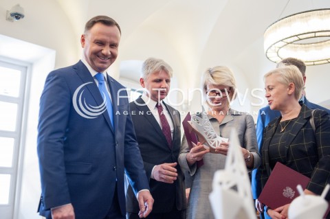  19.06.2018 WARSZAWA<br />POWOLANIE KAPITULY NAGRODY GOSPODARCZEJ PREZYDENTA RP<br />N/Z ANDRZEJ DUDA<br /> 