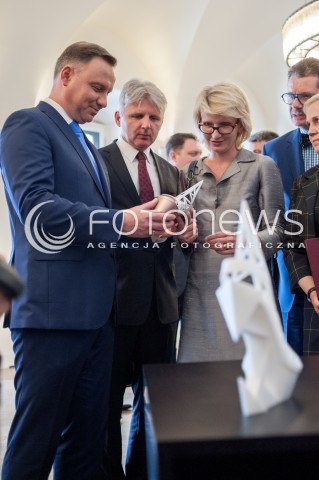  19.06.2018 WARSZAWA<br />POWOLANIE KAPITULY NAGRODY GOSPODARCZEJ PREZYDENTA RP<br />N/Z ANDRZEJ DUDA<br /> 