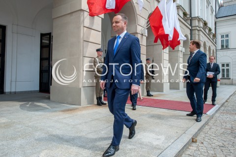  19.06.2018 WARSZAWA<br />POWOLANIE KAPITULY NAGRODY GOSPODARCZEJ PREZYDENTA RP<br />N/Z ANDRZEJ DUDA<br /> 