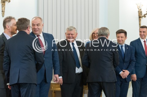  20.06.2018 WARSZAWA<br />NOMINACJA NOWEGO MINISTRA ROLNICTWA I ROZWOJU WSI<br />N/Z JACEK SASIN MAREK SUSKI JOANNA KOPCINSKA MICHAL DWORCZYK<br /> 