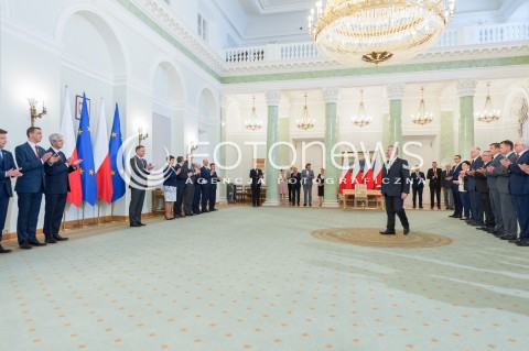  20.06.2018 WARSZAWA<br />NOMINACJA NOWEGO MINISTRA ROLNICTWA I ROZWOJU WSI<br />N/Z JAN ARDANOWSKI ANDRZEJ DUDA<br /> 