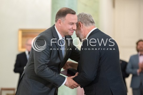  20.06.2018 WARSZAWA<br />NOMINACJA NOWEGO MINISTRA ROLNICTWA I ROZWOJU WSI<br />N/Z JAN ARDANOWSKI ANDRZEJ DUDA<br /> 