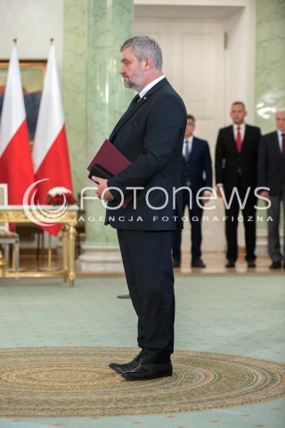  20.06.2018 WARSZAWA<br />NOMINACJA NOWEGO MINISTRA ROLNICTWA I ROZWOJU WSI<br />N/Z JAN ARDANOWSKI<br /> 