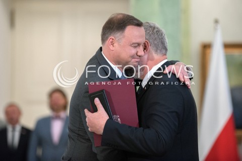  20.06.2018 WARSZAWA<br />NOMINACJA NOWEGO MINISTRA ROLNICTWA I ROZWOJU WSI<br />N/Z JAN ARDANOWSKI ANDRZEJ DUDA<br /> 