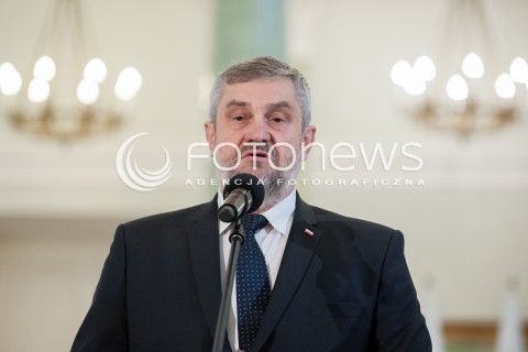  20.06.2018 WARSZAWA<br />NOMINACJA NOWEGO MINISTRA ROLNICTWA I ROZWOJU WSI<br />N/Z JAN ARDANOWSKI<br /> 