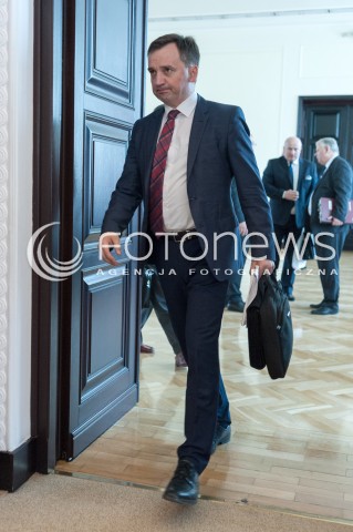  20.06.2018 WARSZAWA<br />POSIEDZENIE RADY MINISTROW<br />N/Z ZBIGNIEW ZIOBRO<br /> 