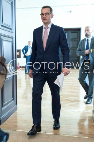  20.06.2018 WARSZAWA<br />POSIEDZENIE RADY MINISTROW<br />N/Z PREMIER MATEUSZ MORAWIECKI<br /> 