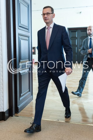 20.06.2018 WARSZAWA<br />POSIEDZENIE RADY MINISTROW<br />N/Z PREMIER MATEUSZ MORAWIECKI<br /> 