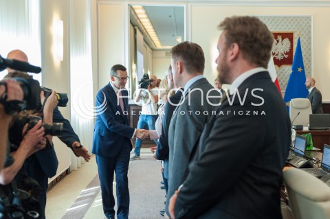  20.06.2018 WARSZAWA<br />POSIEDZENIE RADY MINISTROW<br />N/Z PREMIER MATEUSZ MORAWIECKI<br /> 