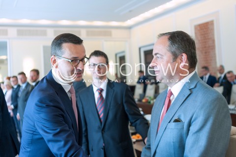  20.06.2018 WARSZAWA<br />POSIEDZENIE RADY MINISTROW<br />N/Z PREMIER MATEUSZ MORAWIECKI KONRAD SZYMANSKI<br /> 