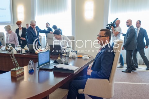  20.06.2018 WARSZAWA<br />POSIEDZENIE RADY MINISTROW<br />N/Z PREMIER MATEUSZ MORAWIECKI<br /> 