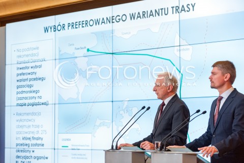 Konferencja na temat gazociągu Baltic Pipe w Warszawie