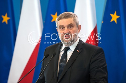  20.06.2018 WARSZAWA<br />KONFERENCJA PREMIERA I MINISTRA ROLNICTWA NA TEMAT SUSZY<br />N/Z JAN ARDANOWSKI<br /> 