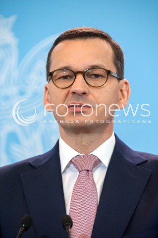  20.06.2018 WARSZAWA<br />KONFERENCJA PREMIERA I MINISTRA ROLNICTWA NA TEMAT SUSZY<br />N/Z PREMIER MATEUSZ MORAWIECKI<br /> 