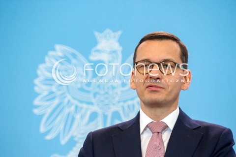  20.06.2018 WARSZAWA<br />KONFERENCJA PREMIERA I MINISTRA ROLNICTWA NA TEMAT SUSZY<br />N/Z PREMIER MATEUSZ MORAWIECKI<br /> 