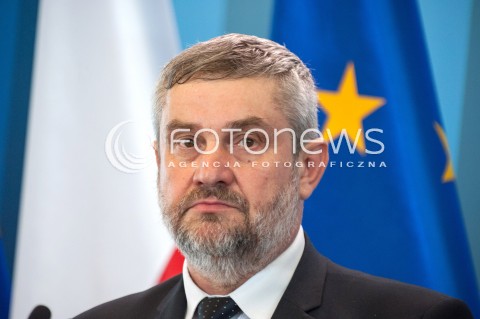  20.06.2018 WARSZAWA<br />KONFERENCJA PREMIERA I MINISTRA ROLNICTWA NA TEMAT SUSZY<br />N/Z JAN ARDANOWSKI<br /> 