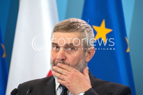  20.06.2018 WARSZAWA<br />KONFERENCJA PREMIERA I MINISTRA ROLNICTWA NA TEMAT SUSZY<br />N/Z JAN ARDANOWSKI<br /> 