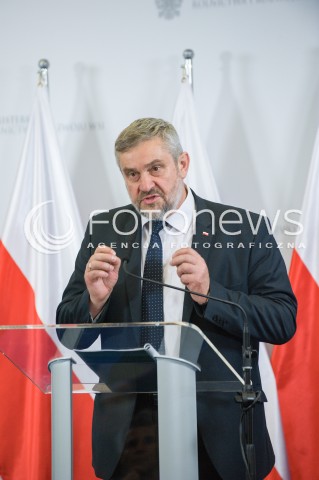  22.06.2018 WARSZAWA<br />KONFERENCJA NA TEMAT SUSZY W MINISTERSTWIE ROLNICTWA<br />N/Z JAN KRZYSZTOF ARDANOWSKI MINISTER ROLNICTWA I ROZWOJU WSI<br /> 