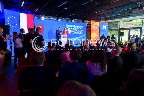  23.06.2018 GDANSK<br />PREZENTACJA KANDYDATA NOWOCZESNEJ I PLATFORMY OBYWATELSKIEJ NA PREZYDENTA MIASTA GDANSK <br />N/Z GRZEGORZ SCHETYNA KATARZYNA LUBNAUER<br /> 