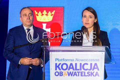  23.06.2018 GDANSK<br />PREZENTACJA KANDYDATA NOWOCZESNEJ I PLATFORMY OBYWATELSKIEJ NA PREZYDENTA MIASTA GDANSK <br />N/Z GRZEGORZ SCHETYNA AGNIESZKA POMASKA<br /> 