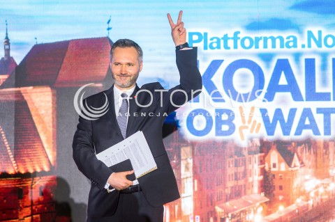  23.06.2018 GDANSK<br />PREZENTACJA KANDYDATA NOWOCZESNEJ I PLATFORMY OBYWATELSKIEJ NA PREZYDENTA MIASTA GDANSK <br />N/Z JAROSLAW WALESA PORTRET<br /> 