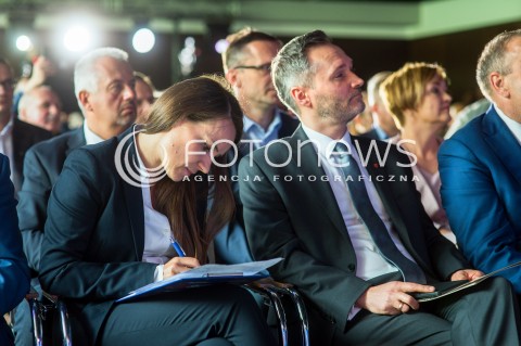  23.06.2018 GDANSK<br />PREZENTACJA KANDYDATA NOWOCZESNEJ I PLATFORMY OBYWATELSKIEJ NA PREZYDENTA MIASTA GDANSK <br />N/Z AGNIESZKA POMASKA JAROSLAW WALESA<br /> 