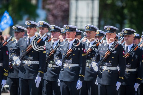  24.06.2018 GDYNIA<br />SWIETO MARYNARKI WOJENNEJ RP Z UDZIALEM PREZYDENTA ANDRZEJA DUDY <br />N/Z DEFILADA ZOLNIERZY<br /> 