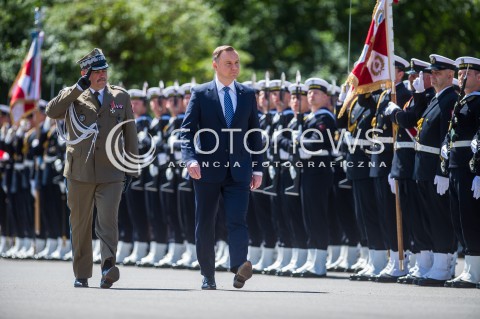  24.06.2018 GDYNIA<br />SWIETO MARYNARKI WOJENNEJ RP Z UDZIALEM PREZYDENTA ANDRZEJA DUDY <br />N/Z PREZYDENT RP ANDRZEJ DUDA SYLWETKA<br /> 